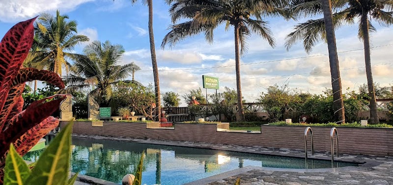 Asokam Beach Resort stay view